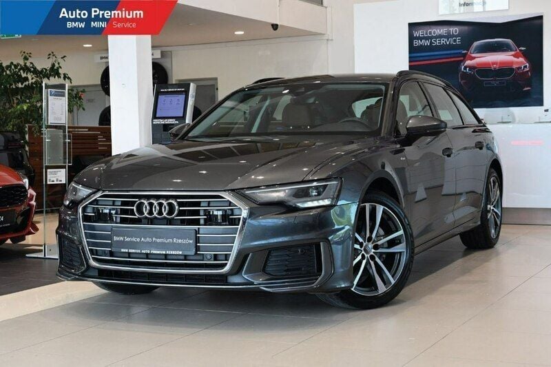 Szary (metalik) Używany 2020 Audi A6 Kombi | 119 900 zł (Uczciwa cena) - Obraz 1/4
