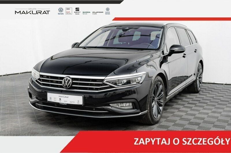 Czarny Używany 2021 VW Passat Elegance Kombi | 109 840 zł (Dość drogi) - Obraz 1/4