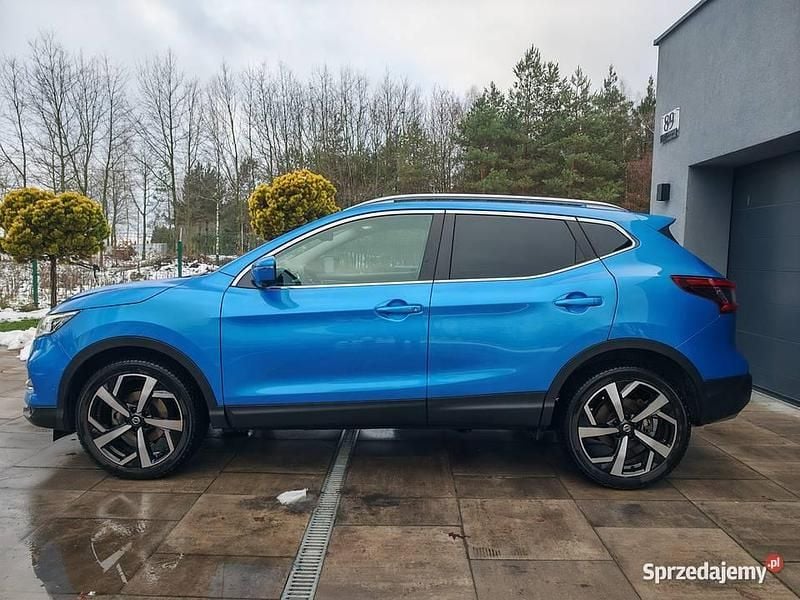 Niebieski Używany 2019 Nissan Qashqai Tekna+ SUV | 77 900 zł (Uczciwa cena) - Obraz 1/4