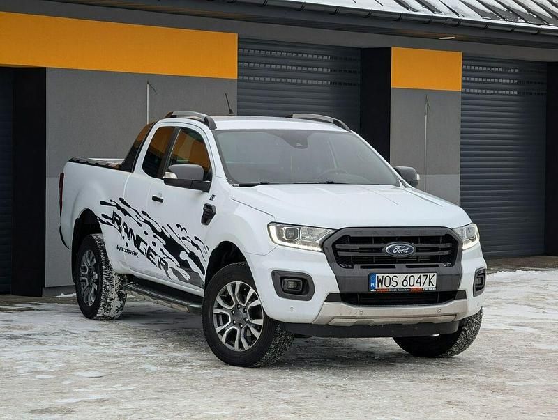 Używany Ford Ranger Wildtrack 213 KM (156 kW) 2021 Biały (metalik) Pickup