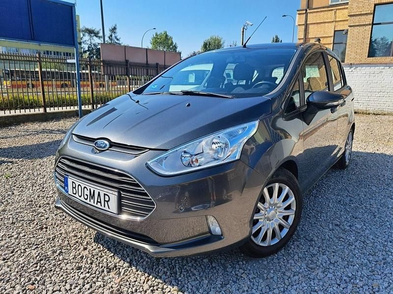 Szary Używany 2017 Ford B-MAX Minivan | 34 900 zł - Obraz 1/4