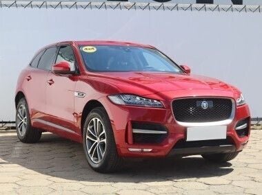 Czerwony Używany 2019 Jaguar F-Pace SUV | 124 999 zł (Dość drogi) - Obraz 1/4