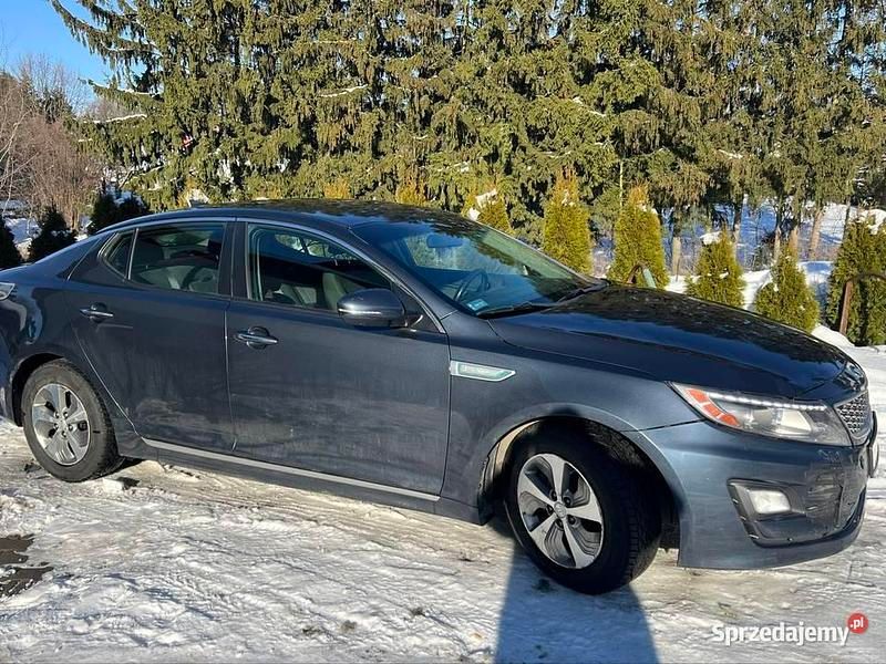 Używany Kia Optima Hybrid 2015 Granatowy Sedan/Limuzyna