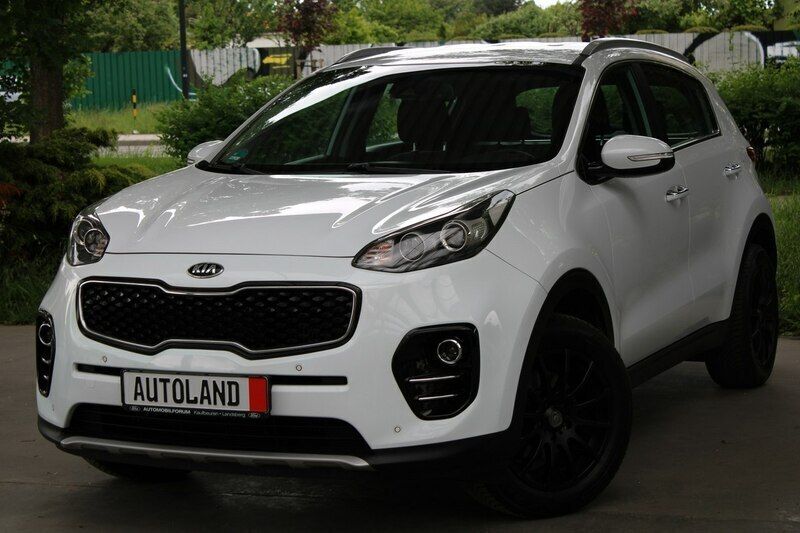 Biały Używany 2018 Kia Sportage Turbo SUV | 71 777 zł (Uczciwa cena) - Obraz 1/4