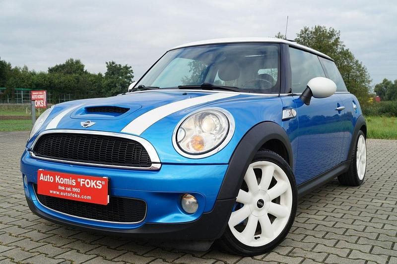 Niebieski Używany 2006 Mini Cooper S Hatchback | 19 800 zł (Uczciwa cena) - Obraz 1/4