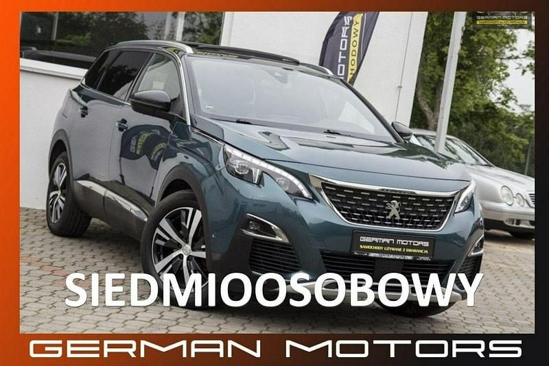 Czarny Używany 2020 Peugeot 5008 GT-line Minivan | 79 900 zł (Uczciwa cena) - Obraz 1/4