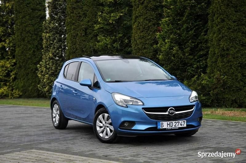 Niebieski (metalik, perła) Używany 2017 Opel Corsa Hatchback | 33 900 zł (Uczciwa cena) - Obraz 1/4
