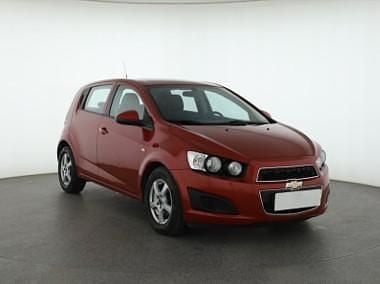Czerwony Używany 2012 Chevrolet Aveo Hatchback | 12 999 zł - Obraz 1/4
