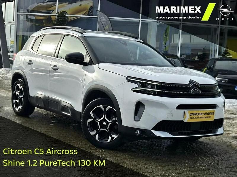 Biały Używany 2023 Citroën C5 Aircross SUV | 85 500 zł (Uczciwa cena) - Obraz 1/4