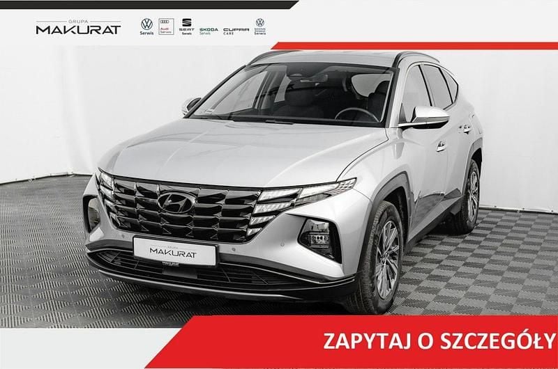 Srebrny Używany 2021 Hyundai Tucson SUV | 122 850 zł (Uczciwa cena) - Obraz 1/4