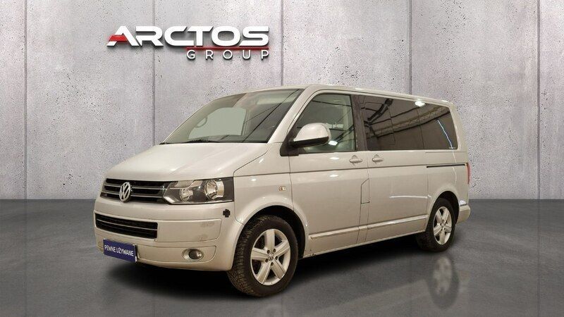Srebrny (metalik) Używany 2012 VW Multivan Sedan/Limuzyna | 51 900 zł (Dobra cena) - Obraz 1/4