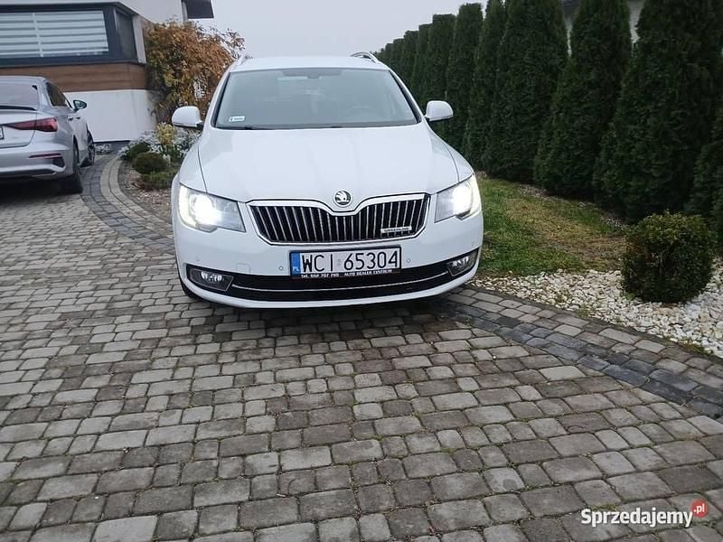 Biały Używany 2013 Skoda Superb Sedan/Limuzyna | 29 900 zł (Drogi) - Obraz 1/4