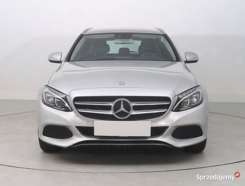 Srebrny Używany 2014 Mercedes C200 Kombi | 56 899 zł (Dość drogi) - Obraz 1/4