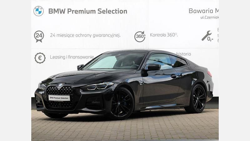 Czarny szafir metalizowany Używany 2021 BMW 420 Shadowline Coupe | 169 900 zł (Drogi) - Obraz 1/3