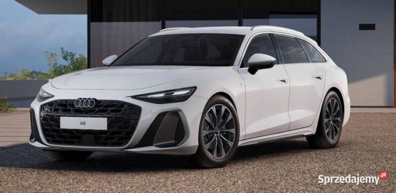 Biały Nowe 2025 Audi A6 S-Line Kombi | 214 900 zł - Obraz 1/4