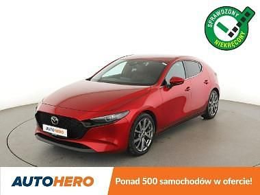 Czerwony (metalik) Używany 2020 Mazda 3 Selection Sedan/Limuzyna | 81 900 zł - Obraz 1/3