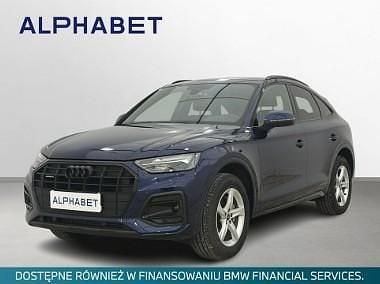 Niebieski Używany 2023 Audi Q5 Sportback Advanced SUV | 179 900 zł (Super Cena) - Obraz 1/4