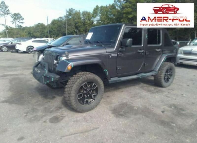 Szary Używany 2017 Jeep Wrangler SUV | 113 000 zł - Obraz 1/4