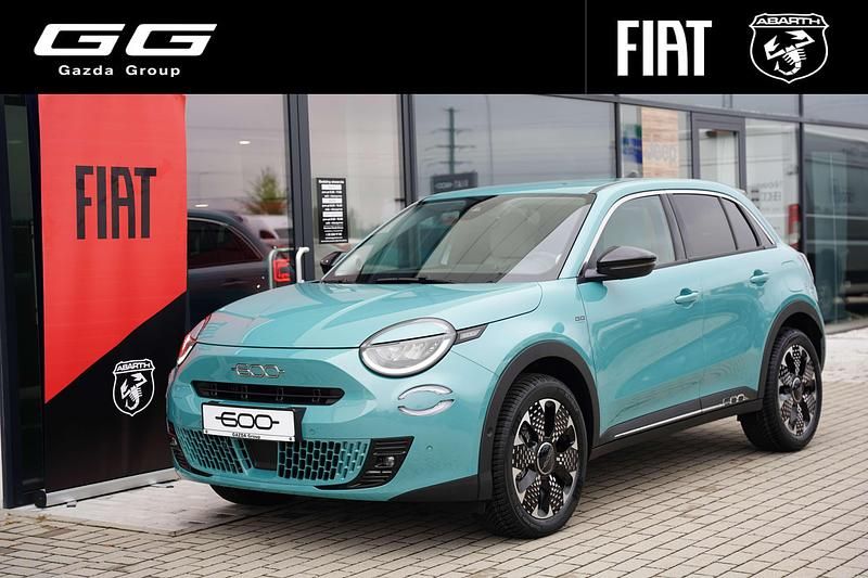 Lakier metalizowany zielony mare Nowe 2025 Fiat 600 La Prima Hatchback | 105 800 zł - Obraz 1/4