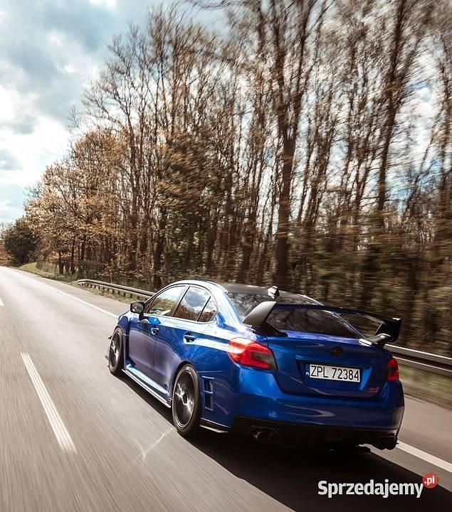 Niebieski Używany 2014 Subaru WRX STI Sedan/Limuzyna | 159 000 zł - Obraz 1/4