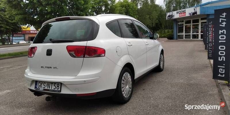 Używany Seat Altea XL Copa 140 KM (102 kW) 2012 Biały Minivan