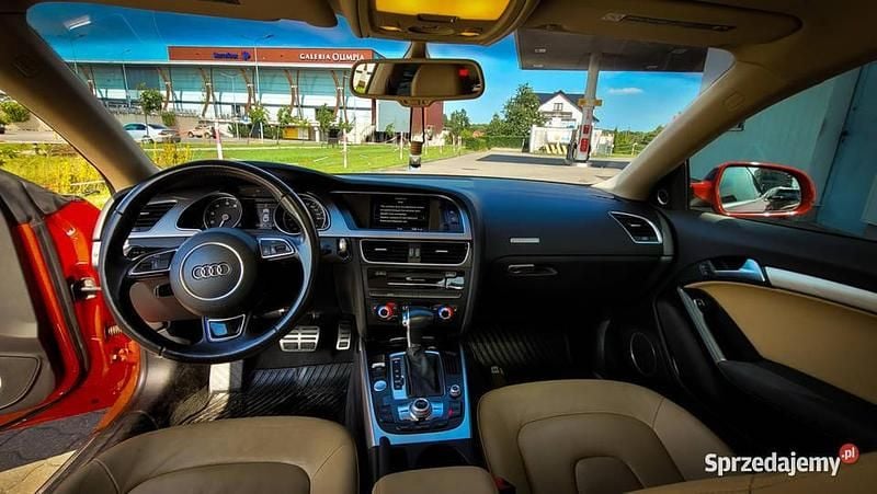 Używany Audi A5 Comfort 224 KM (164 kW) 2014 Czerwony Coupe