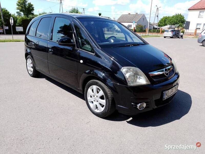 Czarny Używany 2009 Opel Meriva Minivan | 14 900 zł (Uczciwa cena) - Obraz 1/4