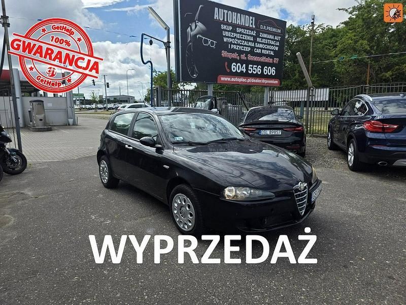 Czarny Używany 2008 Alfa Romeo 147 Hatchback | 6900 zł - Obraz 1/4