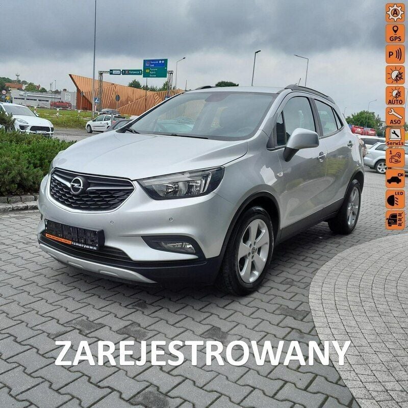 Srebrny Używany 2017 Opel Mokka SUV | 49 900 zł (Uczciwa cena) - Obraz 1/4