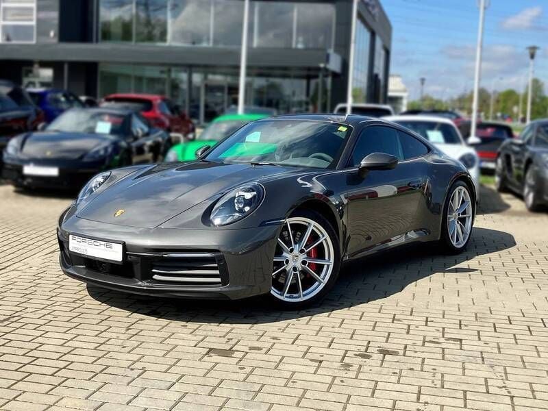 Agate grey metallic Używany 2023 Porsche 911 Carrera S | 649 000 zł - Obraz 1/4