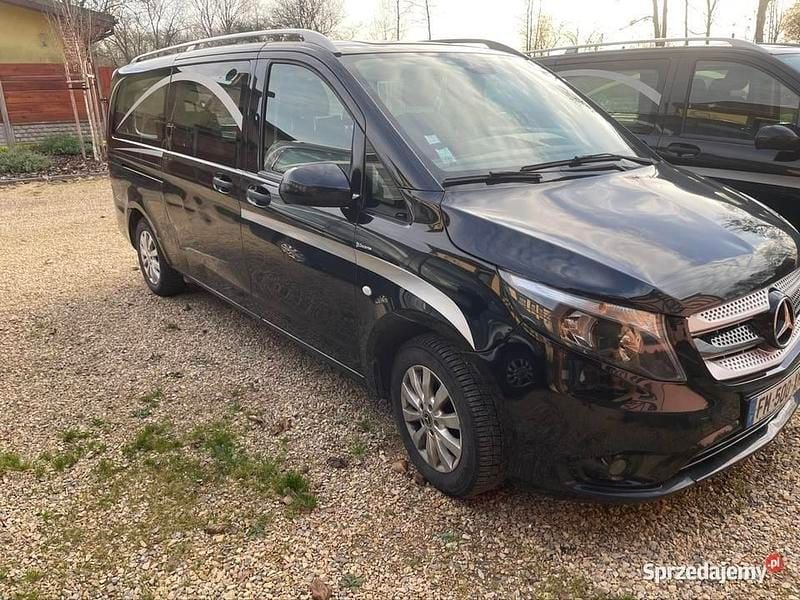 Czarny Używany 2019 Mercedes Vito Minivan | 55 000 zł (Uczciwa cena) - Obraz 1/4