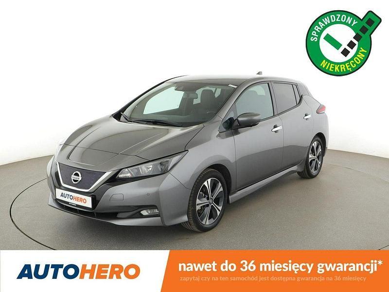Szary Używany 2021 Nissan Leaf Hatchback | 61 900 zł (Uczciwa cena) - Obraz 1/3