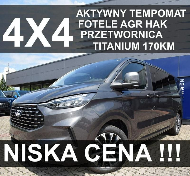 Szary Nowe 2025 Ford Tourneo Titanium Minivan | 291 510 zł (Uczciwa cena) - Obraz 1/4