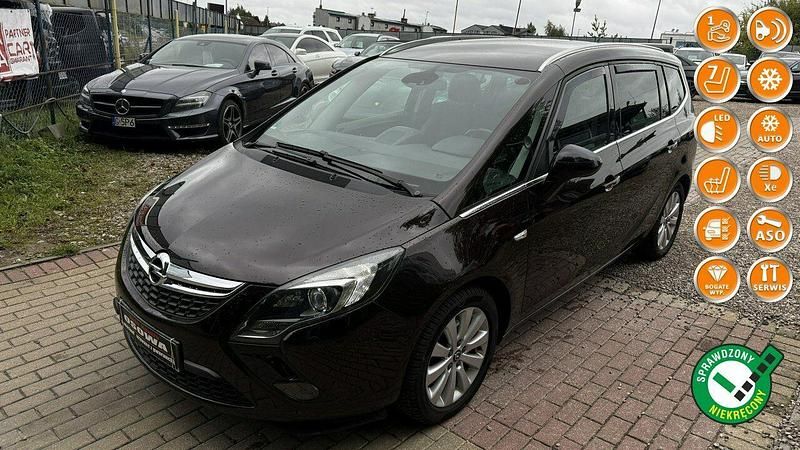 Brązowy Używany 2012 Opel Zafira Minivan | 33 999 zł (Dość drogi) - Obraz 1/4