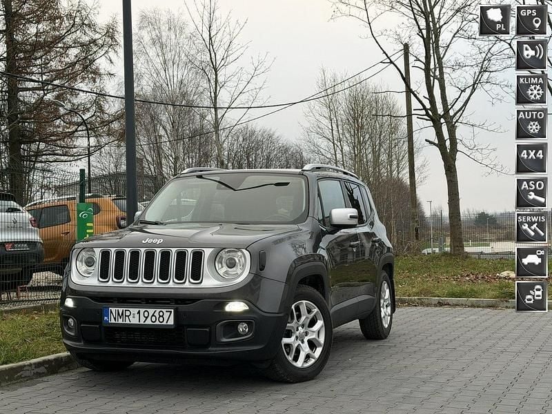 Używany Jeep Renegade 140 KM (102 kW) 2016 Szary SUV