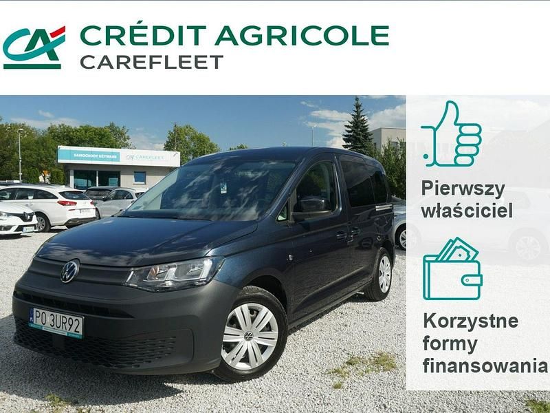 Granatowy Używany 2021 VW Caddy Minivan | 83 000 zł (Dość drogi) - Obraz 1/4