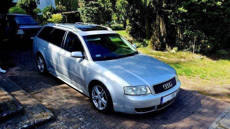 Srebrny Używany 2005 Audi A6 S-Line Kombi | 7970 zł - Obraz 1/4