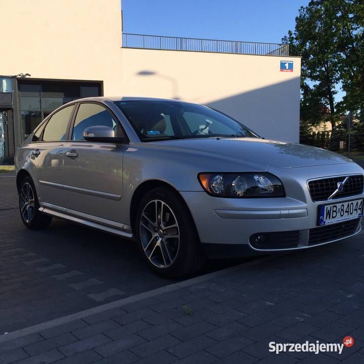 Srebrny Używany 2007 Volvo S40 Sedan/Limuzyna | 21 500 zł - Obraz 1/4