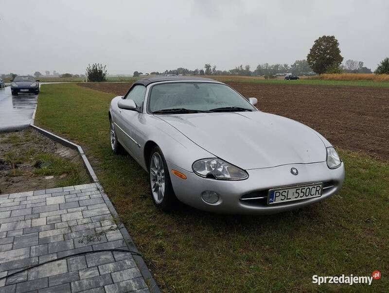 Srebrny Używany 2000 Jaguar XK8 Coupe | 50 000 zł - Obraz 1/4