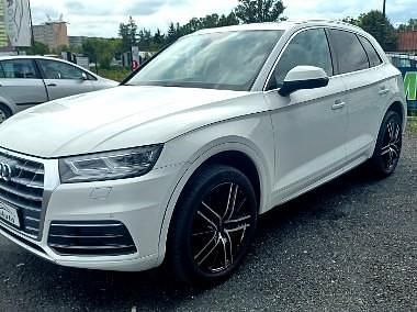 Biały Używany 2018 Audi Q5 SUV | 95 800 zł (Uczciwa cena) - Obraz 1/4