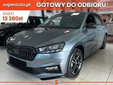 Szary Nowe 2025 Skoda Fabia Monte Carlo Hatchback | 102 670 zł - Obraz 1/4