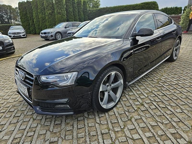 Czarny Używany 2015 Audi A5 S-Line Coupe | 58 900 zł (Super Cena) - Obraz 1/4