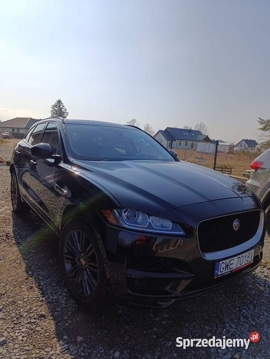 Czarny Używany 2018 Jaguar F-Pace SUV | 81 900 zł (Dobra cena) - Obraz 1/4