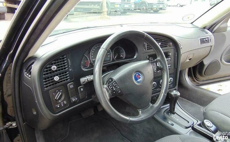 Używany Saab 9-3 2008 Czarny Sedan/Limuzyna