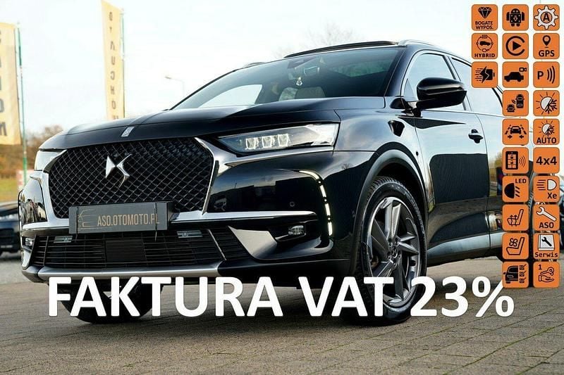 Czarny Używany 2022 DS Automobiles DS7 Crossback SUV | 112 700 zł (Dobra cena) - Obraz 1/4
