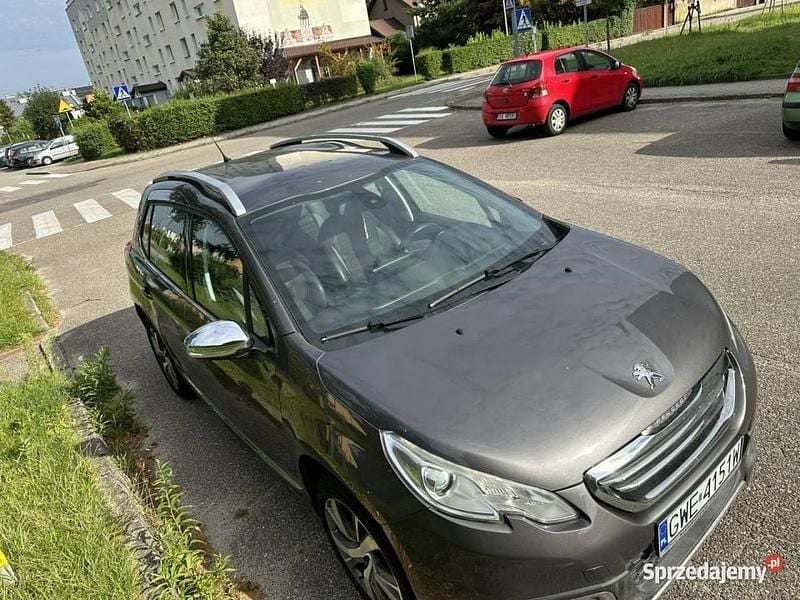 Szary Używany 2015 Peugeot 2008 SUV | 24 800 zł (Uczciwa cena) - Obraz 1/4