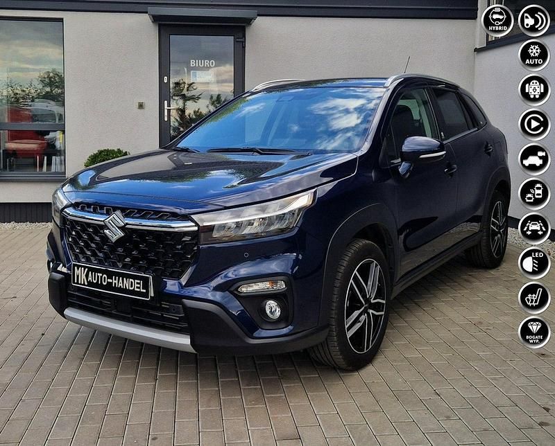 Niebieski ciemny (metalik) Używany 2022 Suzuki SX4 S-Cross SUV | 75 900 zł (Dobra cena) - Obraz 1/4