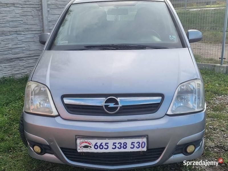 Srebrny Używany 2009 Opel Meriva Minivan | 1200 zł (Super Cena) - Obraz 1/4