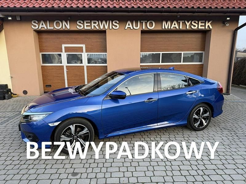 Niebieski Używany 2018 Honda Civic Sedan/Limuzyna | 77 900 zł (Uczciwa cena) - Obraz 1/4