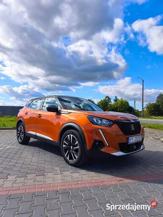 Pomarańczowy Używany 2020 Peugeot 2008 SUV | 68 900 zł (Drogi) - Obraz 1/4